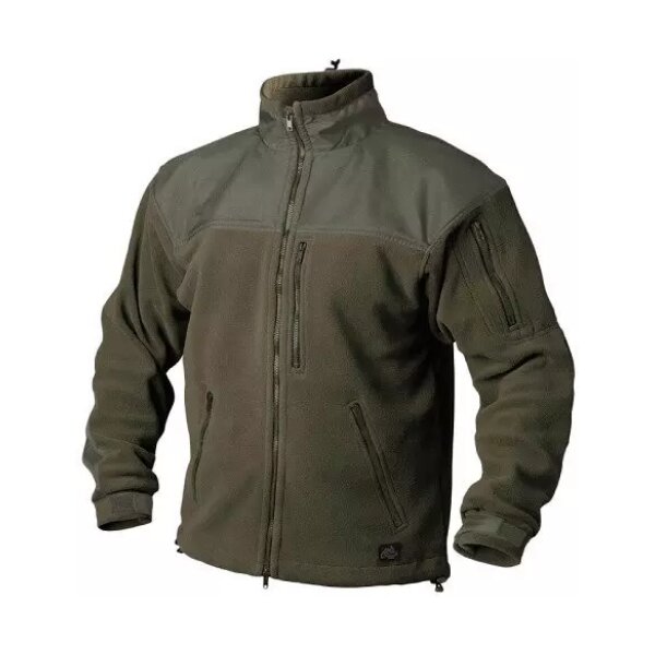 asgbox.pl - Polar Classic Army Fleece Jacket - oliwkowy