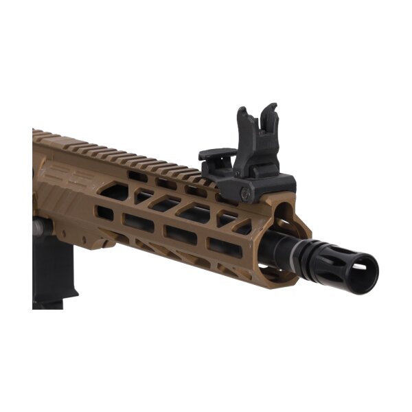 asgbox.pl - Rock River Arms M4/AR15 SA-E25 PDW EDGE Karabin szturmowy AEG 10" (X-ASR) Chaos Bronze - OUTLET
