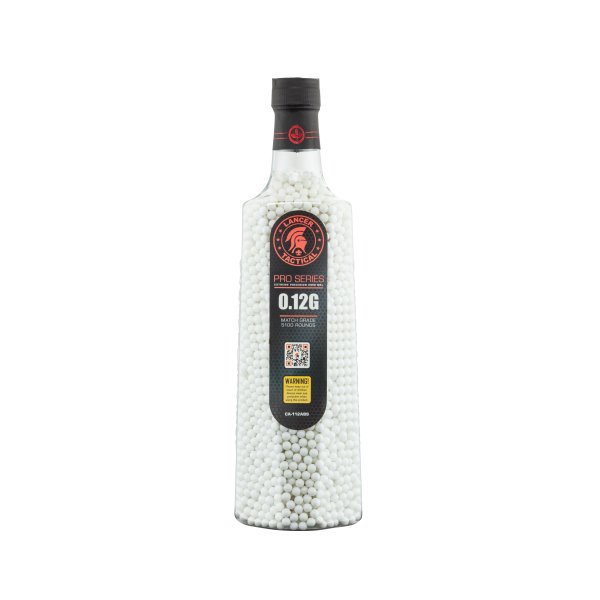 Airsoft balls 6mm 0.12gx 5100 in bottle - BB LT 0.12G 5100 rds in bottle (box of 6)