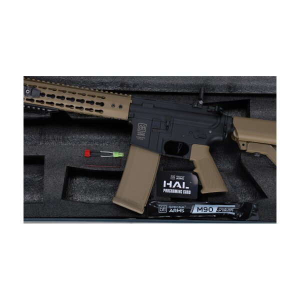 asgbox.pl - Karabinek ASG Specna Arms SA-F02 FLEX™ Gen.2 HAL ETU™ Half-Tan