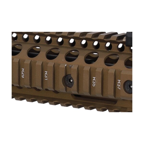 asgbox.pl - Daniel Defense MK18 SA-P19 PRIME BLDC Karabin szturmowy AEG 10.5" (HAL) Chaos Bronze - OUTLET