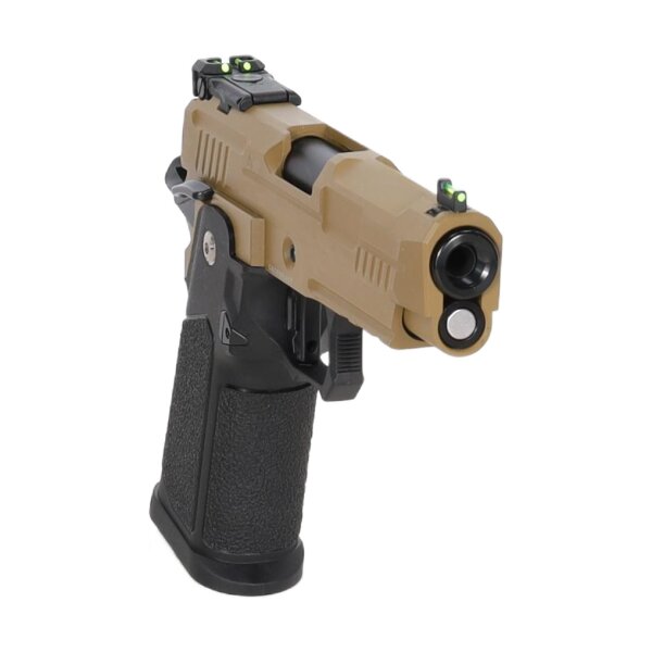 asgbox.pl - Pistolet ASG Arcturus Vanguard 4.3" Hi-Capa GBB Half-Tan