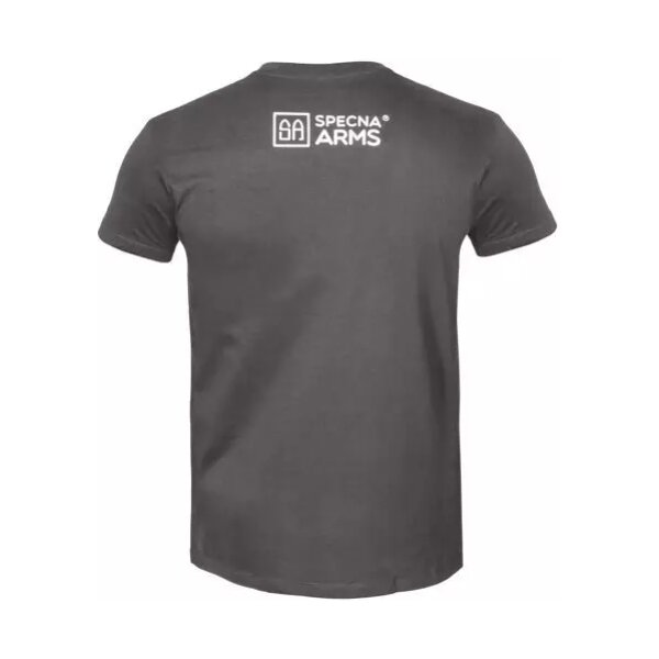 asgbox.pl - Koszulka Specna Arms - Your Way Of Airsoft 03 - szara/biała