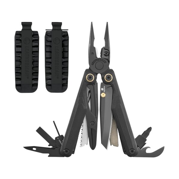 Leatherman multitool WAVE(R) ALPHA Bundle Bit Kit – Obsidian
