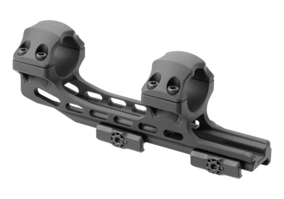 Leapers Accu-Sync QR 1 Inch High Profile 50 mm Offset Scope Mount Black - obrazek 2