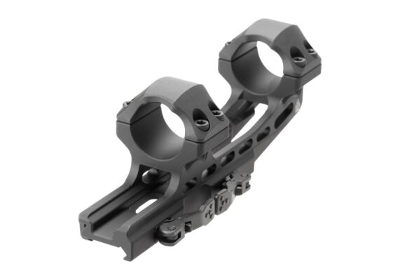 Leapers Accu-Sync QR 1 Inch High Profile 50 mm Offset Scope Mount Black - obrazek 4