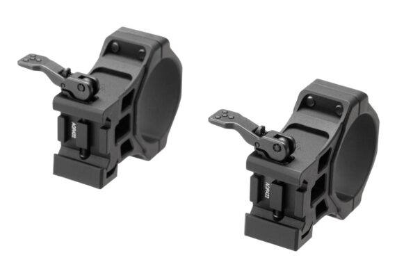 Leapers Accu-Sync  QR 34 mm Tube X-High Profile Scope Rings Black - obrazek 4