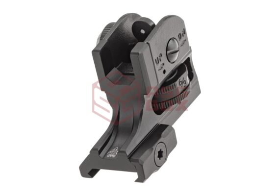 Leapers AR15 Super Slim Picatinny Rear Sight Black - obrazek 3