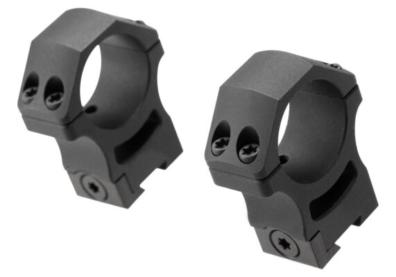 Leapers P.O.I. High Profile 30 mm Dovetail Rings Black - obrazek 2