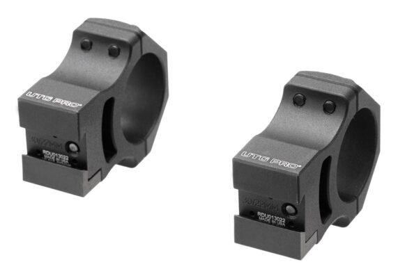 Leapers P.O.I. High Profile 30 mm Dovetail Rings Black - obrazek 4