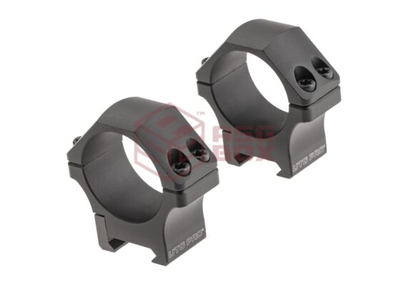 Leapers P.O.I Low Profile 34 mm Picatinny Rings Black - obrazek 4