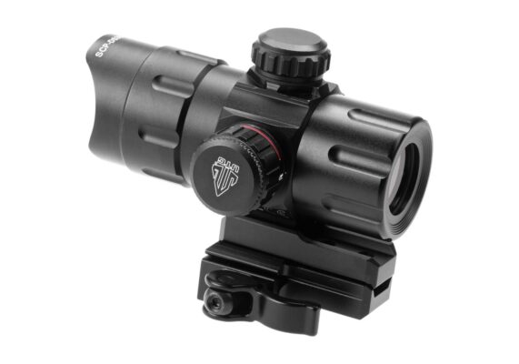 Leapers 4.2 Inch 1x32 Absolute Co-Witness Red / Green Dot Sight With QD Mount and Riser Black - obrazek 2
