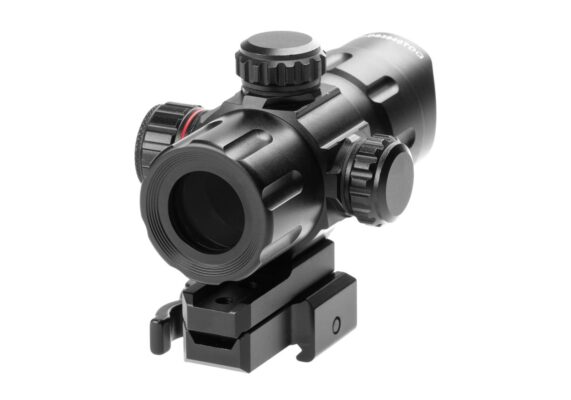 Leapers 4.2 Inch 1x32 Absolute Co-Witness Red / Green Dot Sight With QD Mount and Riser Black - obrazek 4