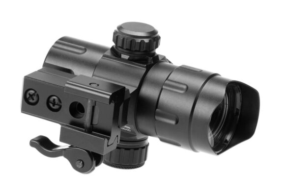 Leapers 4.2 Inch 1x32 Absolute Co-Witness Red / Green Dot Sight With QD Mount and Riser Black - obrazek 5