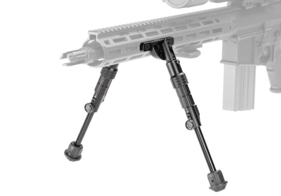 Leapers Recon Flex M-LOK 5.7-8 Inch Center Height Bipod Black - obrazek 2