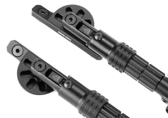 Leapers Recon Flex M-LOK 5.7-8 Inch Center Height Bipod Black - obrazek 4