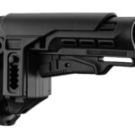 TBS TACTICAL telescopic stock with cheek rest - MILSPEC STOCK