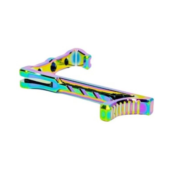 CTM tactical CNC REAPER Side Charging Handle for APP-01 - Electroplated Chameleon