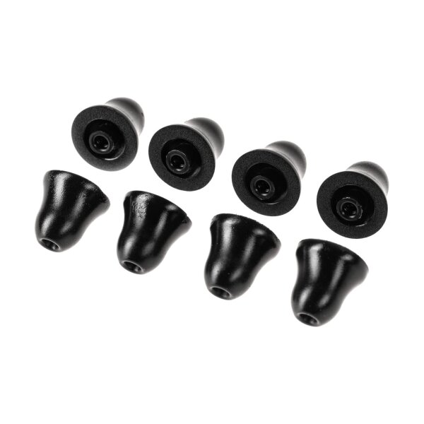 Earmor Replacement Tapered Foam Earplugs For M20T Pro / M200T / P20 / P21 Size M Black