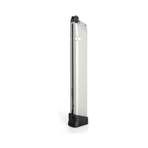 TTI 50 Rds extended Aluminum Lightweight magazine for G-series / AAP01- Silver