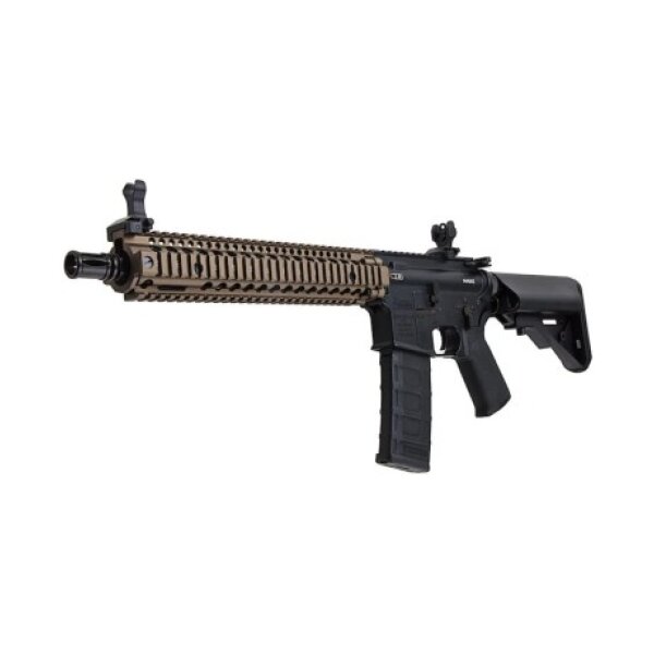 EMG CM105 Platinum Daniel Defense DDM4A1 Carbine 12 inch AEG black tan
