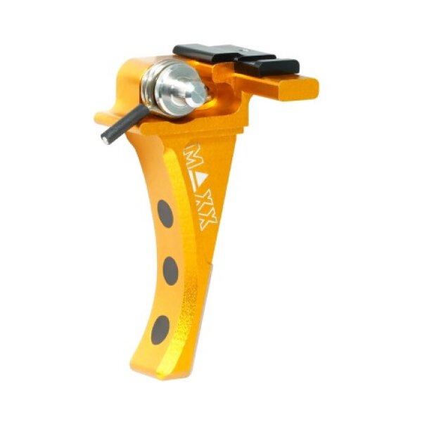 Maxx Model CNC Advanced Speed Trigger Style D for Scorpion EVO-3 - Gold