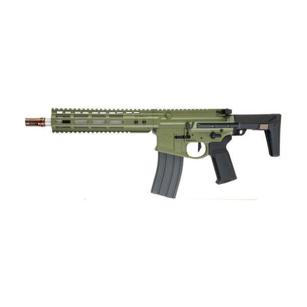 DE Noveske NHR-9 Ghetto Blaster MWS GBBR Airsoft Rifle – Green