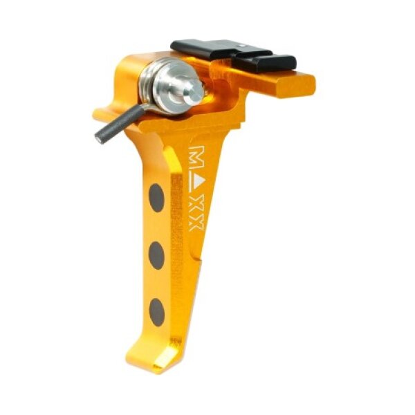 Maxx Model CNC Advanced Speed Trigger Style E for Scorpion EVO-3 - Gold