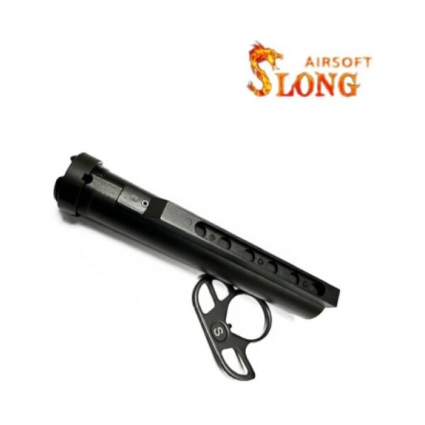 SLONG AIRSOFT M4 AEG buffer tube metal - black