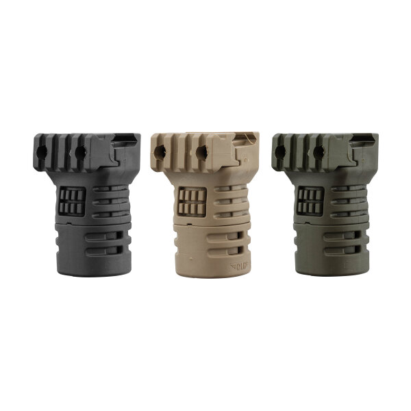 Short front vertical handle - BLACK