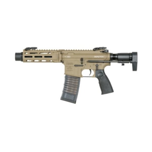 EMG CYMA Daniel Defense DDM4 PDW SBR AEG - FDE