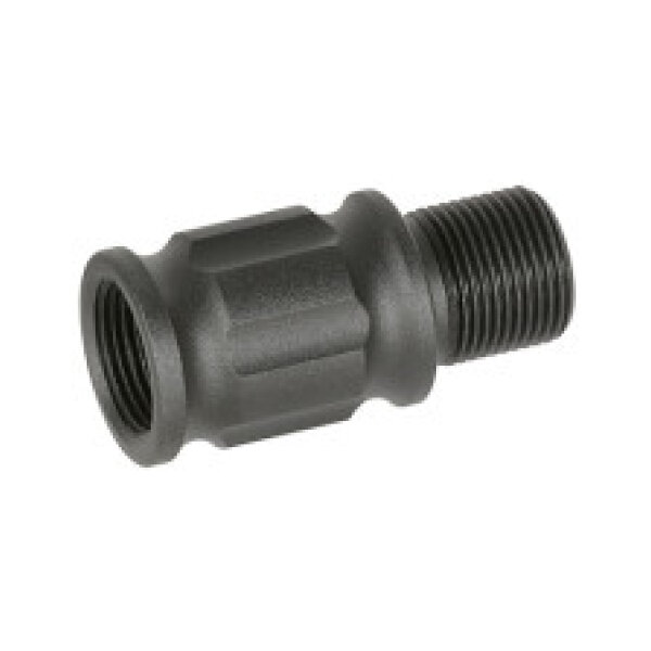 SLONG AIRSOFT Outer barrel extension FINNED 14mm CCW - 26mm
