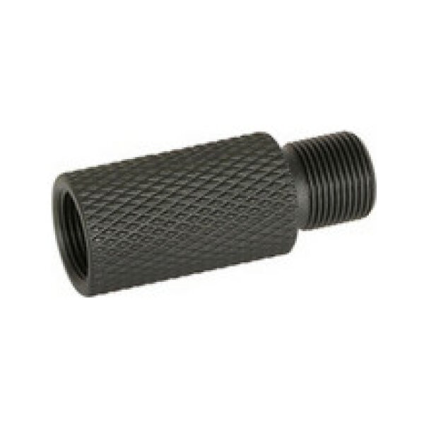 SLONG AIRSOFT Outer barrel extension KNURLED 14mm CCW - 26mm