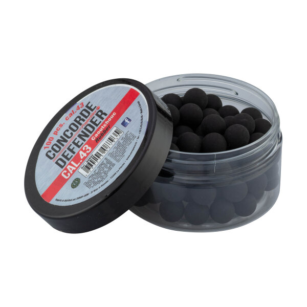 Cal. 43 - Rubber + metal balls - Box of 100 balls - Box of 100 rubber + metal balls