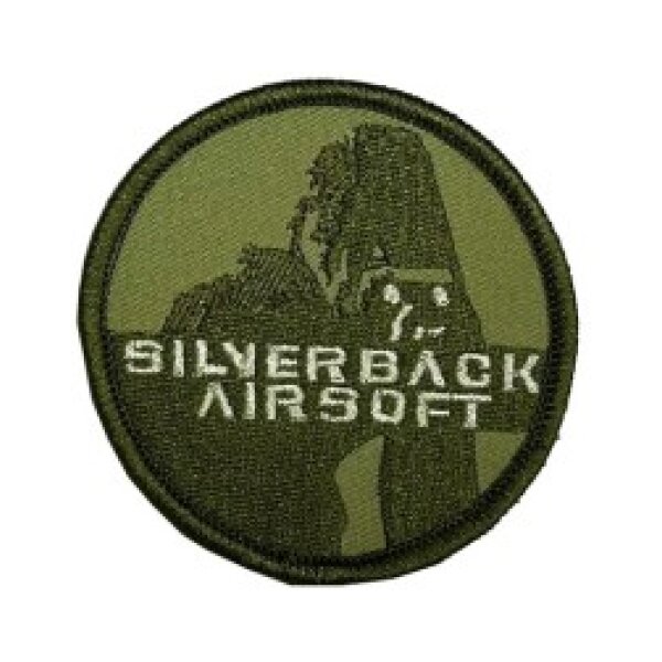 Silverback Airsoft Velcro Patch - Green