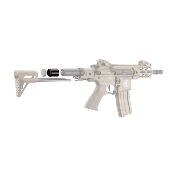 Lancer Tactical PDW Stock Tube Extension - PDW EXTENDER STOCK