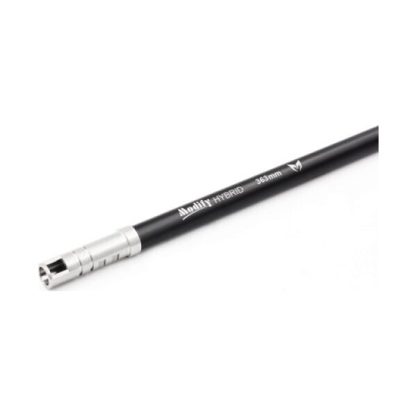 Modify 6.03 hybrid precision barrel for AEG 363mm