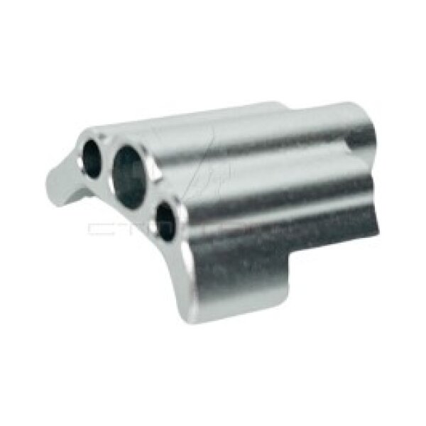 CTM tactical CNC nozzle block for AAP-01/C - Silver