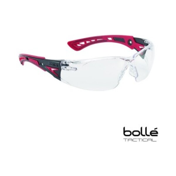 Bolle RUSH+ Polycarbonate Safety Glasses (clear)