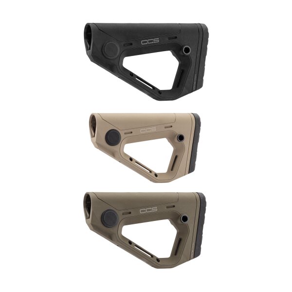 HERA ARMS CCS AR15 adjustable MILSPEC stock black - CROSSE AR15 MILSPEC ADJUSTABLE HERA ARMS CCS OD GREEN
