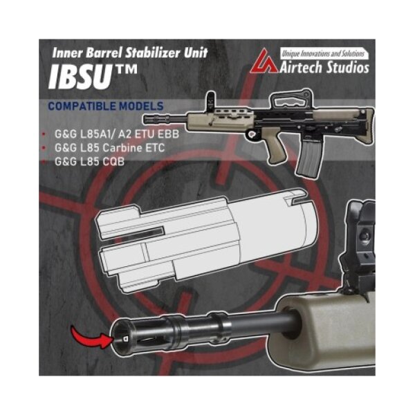 Airtech Studios IBS Inner Barrel Stabilizer for G&G L85A1/ A2