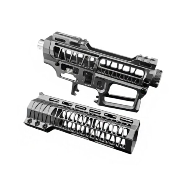 Mancraft CNC Superlight speedsoft body and handguard - Gunmetal Gray