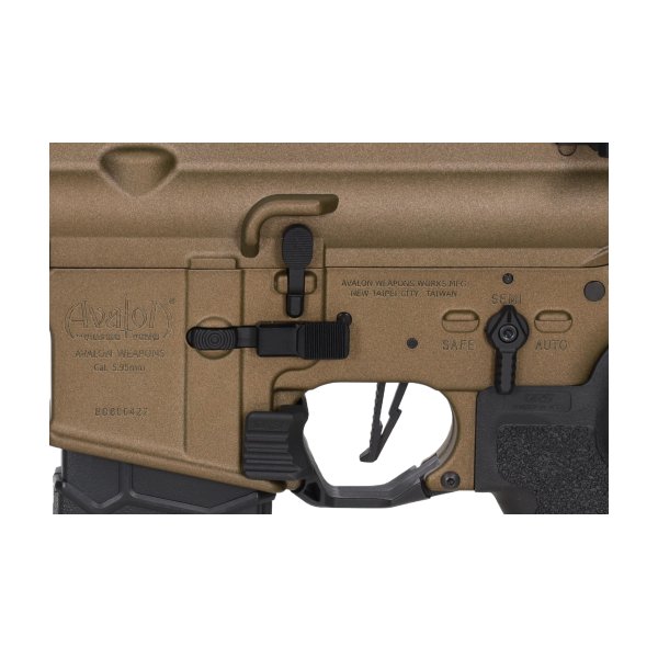 asgbox.pl - Vega Force Company M4/AR15 Avalon Calibur II CQC Karabin szturmowy AEG 9" Half-Tan - OUTLET