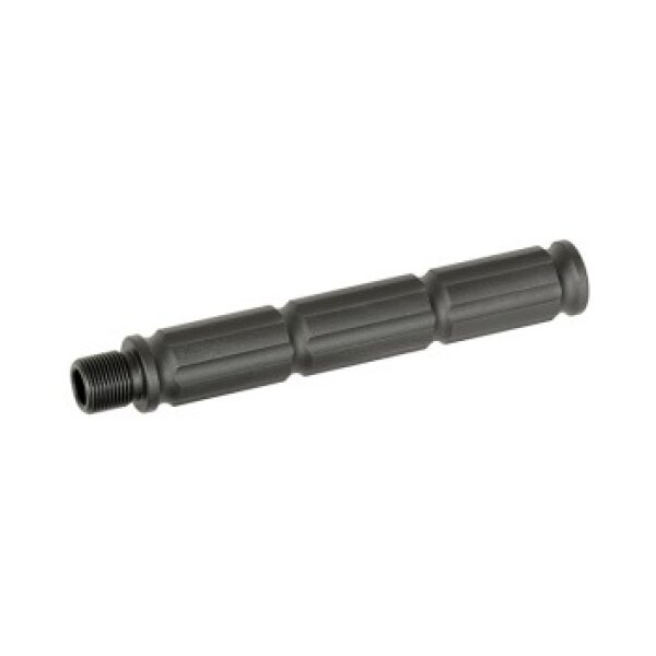 SLONG AIRSOFT Outer barrel extension FINNED 14mm CCW - 116mm