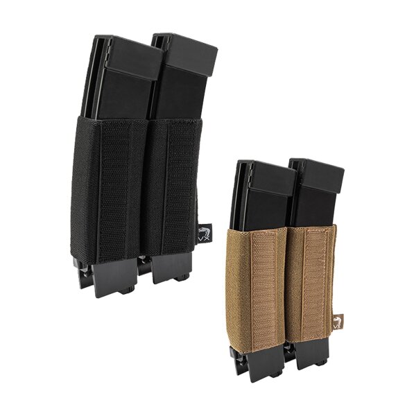 Viper VX SMG double mag pouch - BLACK