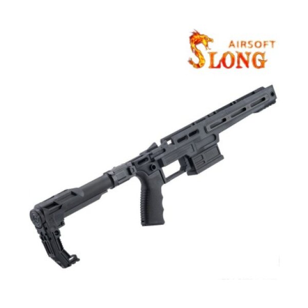 SLONG CSR-10 Tactical Stock for VSR-10 - Black