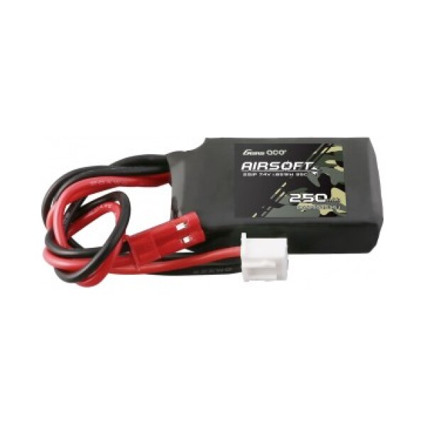 Lipo battery 7.4V 250mah 35C 1 cell Genspow - Lipo battery 7.4V 250mah 35C 1 element Genspow