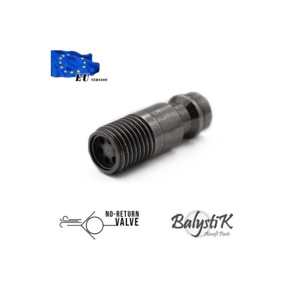 BalystiK HPA no return valve male fitting for GBB magazine EU Version