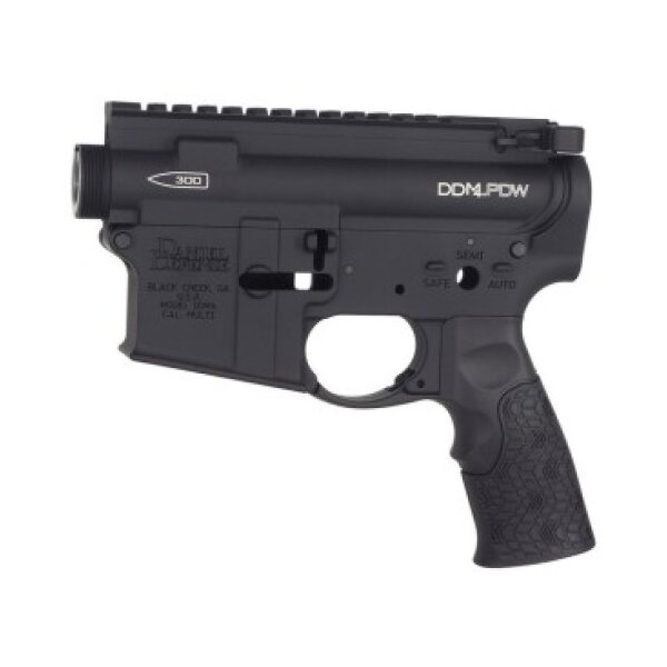 Cyma CGS / MWS Daniel Defense DDM4 PDW Receiver Kit for M4 GBB - Black