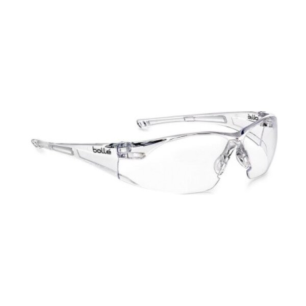Bolle RUSH Polycarbonate Safety Glasses - Clear